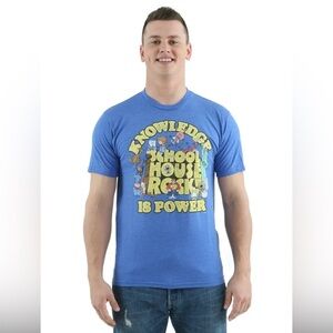 VINTAGE VIBE Ripple Junction Schoolhouse Rock "Knowledge is Power" T-Shirt 2XL